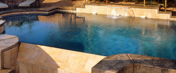 Desertscape Pool Area Daylight