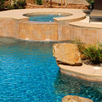 Outdoor Pool and Spa Daylight Photo