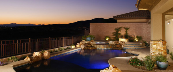 Swimming Pool Design and Constructed by 360 Exteriors Pool & Spa of Las Vegas, Nevada